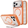 ESR Classic Hybrid for iPhone 18 Pro Max/17 Pro Max Case with Flex Stand(Frosted Orange)