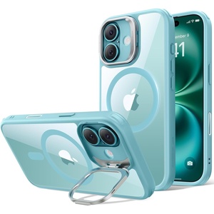 ESR Classic Hybrid for iPhone 18 Pro Max/17 Pro Max Case with Flex Stand(Clear Green)