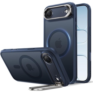 ESR Classic Hybrid for iPhone 18 Pro Max/17 Pro Max Case with Flex Stand(Frosted Blue)