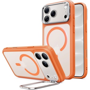 ESR Classic Hybrid for iPhone 18 Pro Max/17 Pro Max Case with Flex Stand(Frosted Orange)
