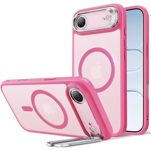 ESR Classic Hybrid for iPhone 18 Pro Max/17 Pro Max Case with Flex Stand(Frosted Pink)