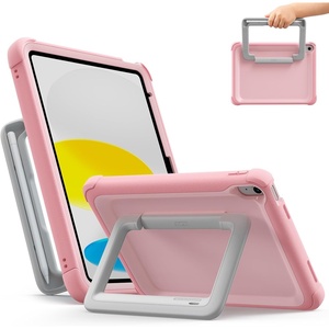 ESR Kids Case for iPad A16 11th/10th Gen, Military-Grade Protection, Blue(Pink)