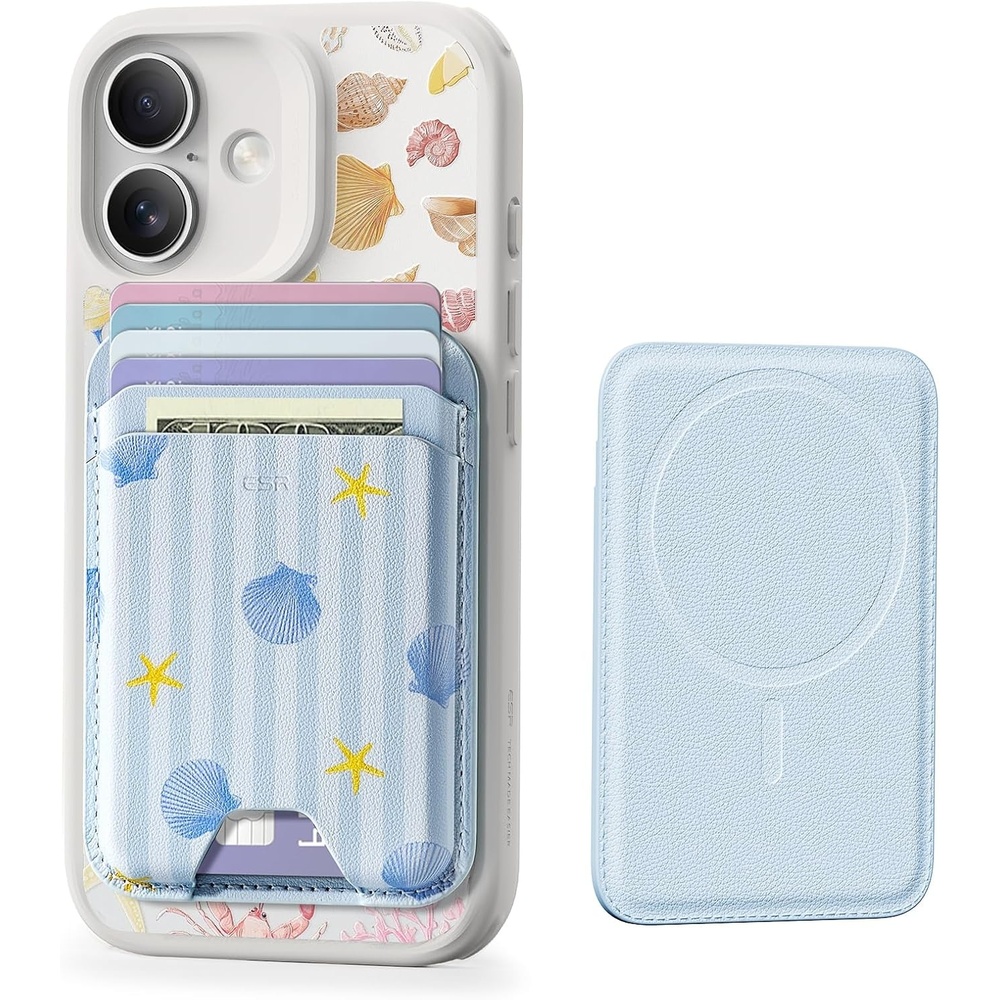 image:imageESR for MagSafe Wallet 5 Card Holder for Phone Case RFID BlockingSky Blue