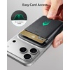 ESR for MagSafe Wallet, 5 Card Holder for Phone Case, RFID Blocking(Black)