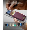 ESR for MagSafe Wallet, 5 Card Holder for Phone Case, RFID Blocking(Burgundy)
