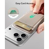 ESR for MagSafe Wallet, 5 Card Holder for Phone Case, RFID Blocking(Desert Titanium)