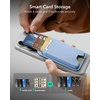 ESR for MagSafe Wallet, 5 Card Holder for Phone Case, RFID Blocking(Glacier Blue)