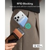 ESR for MagSafe Wallet, 5 Card Holder for Phone Case, RFID Blocking(Glacier Blue)