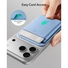 ESR for MagSafe Wallet, 5 Card Holder for Phone Case, RFID Blocking(Glacier Blue)