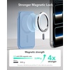 ESR for MagSafe Wallet, 5 Card Holder for Phone Case, RFID Blocking(Glacier Blue)