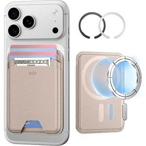 ESR for MagSafe Wallet, 5 Card Holder for Phone Case, RFID Blocking(Desert Titanium)
