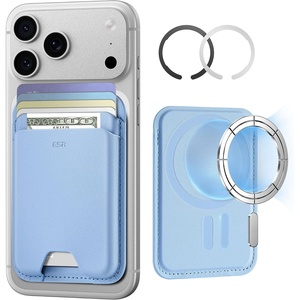 ESR for MagSafe Wallet, 5 Card Holder for Phone Case, RFID Blocking(Glacier Blue)