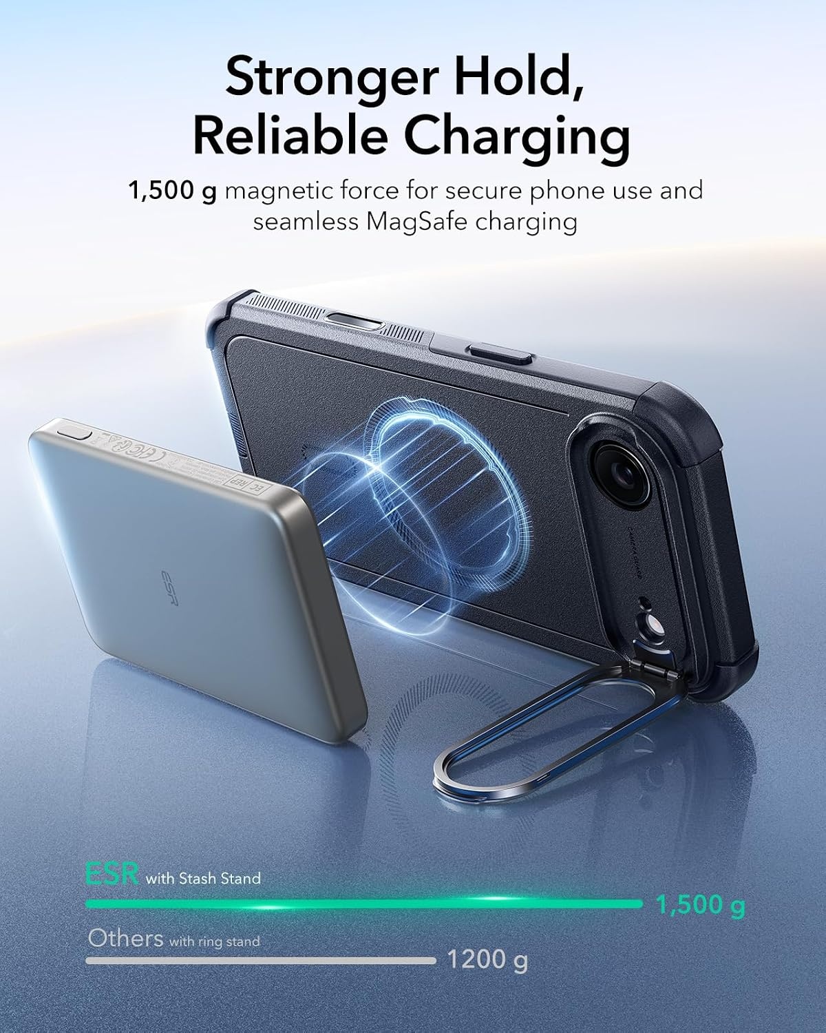 image:imageESR Cyber Tough for iPhone 18 Pro Max17 Pro Max Case with Flex StandBlack