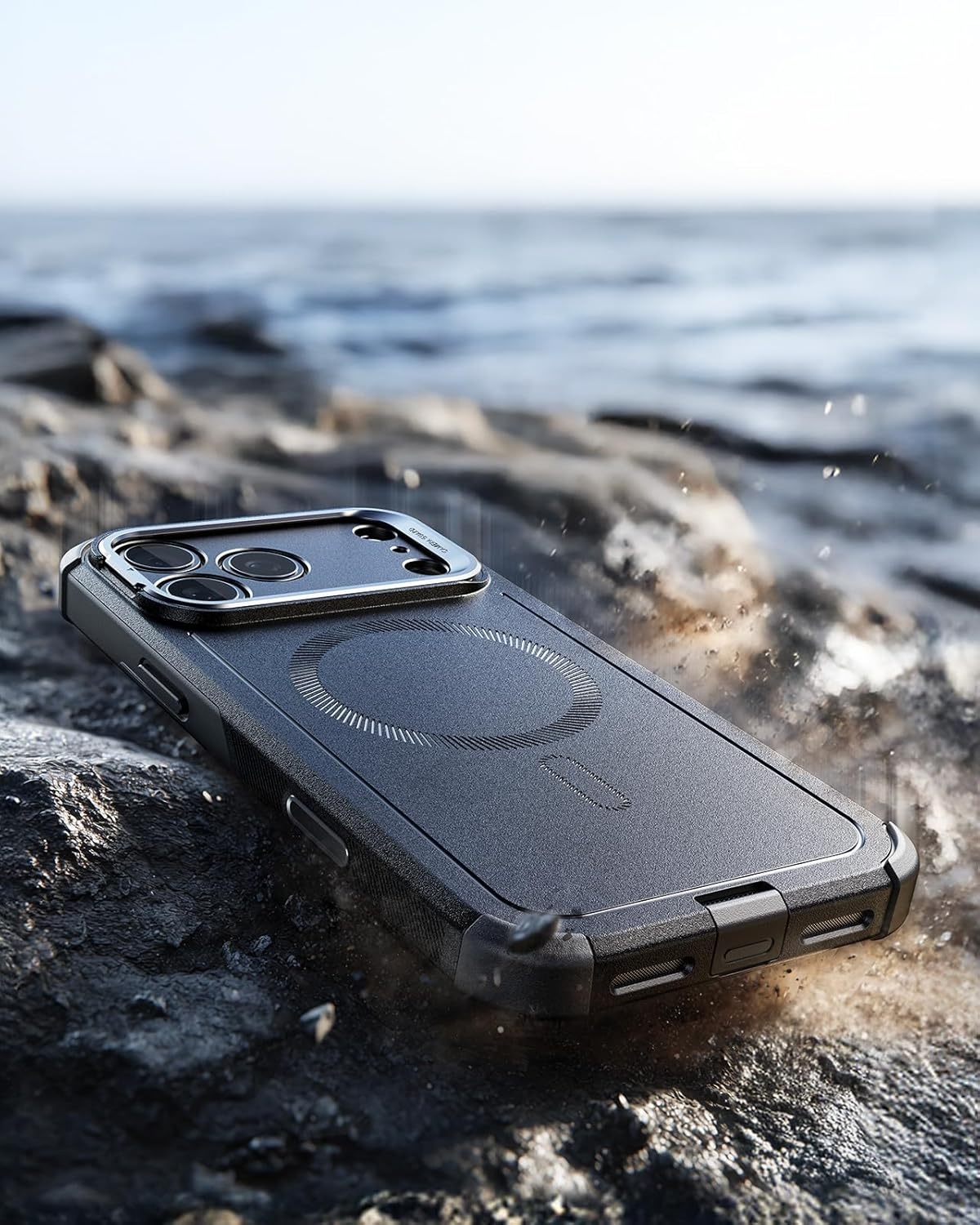 image:imageESR Cyber Tough for iPhone 18 Pro Max17 Pro Max Case with Flex StandBlack