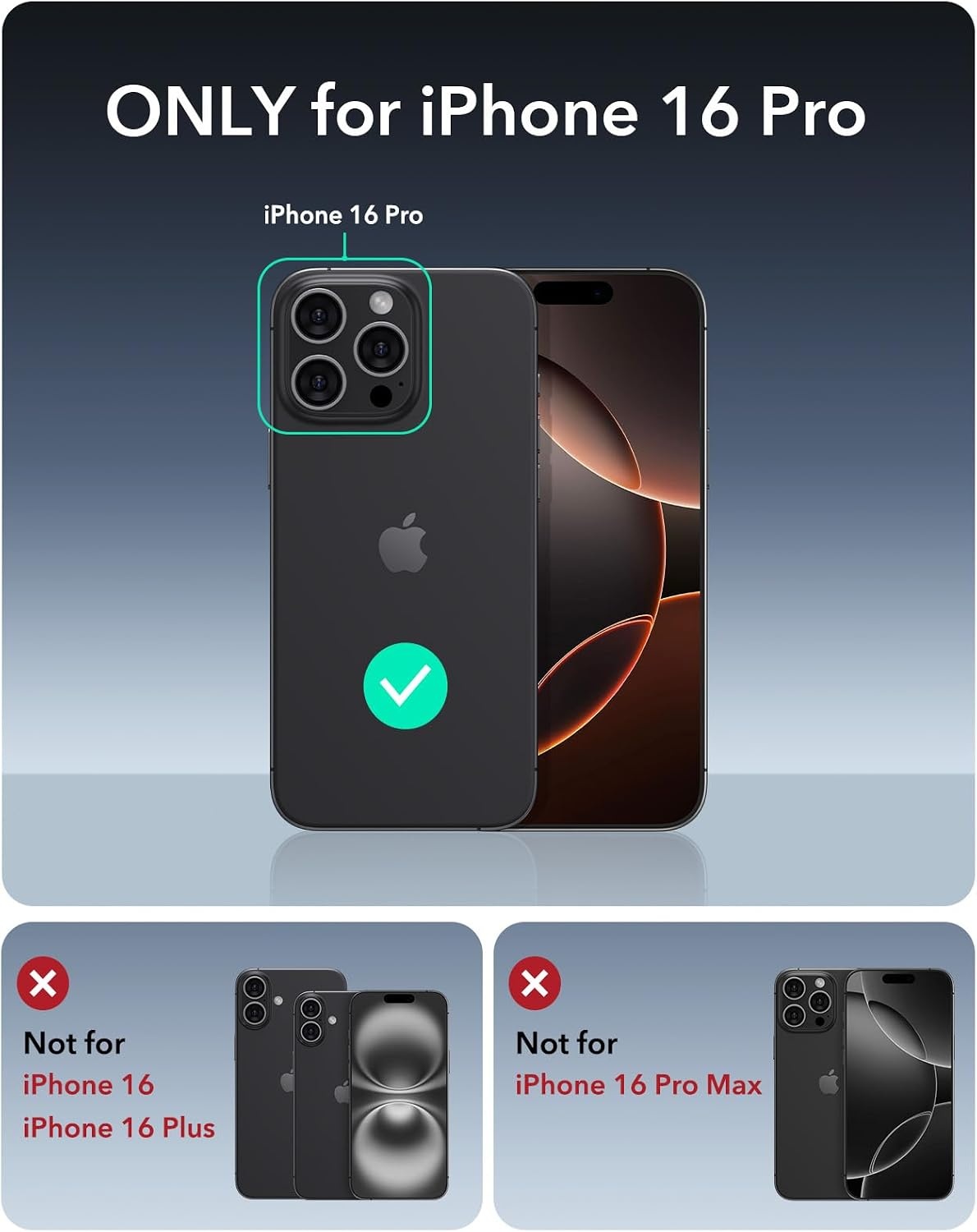 image:imageESR Cyber Tough for iPhone 18 Pro Max17 Pro Max Case with Flex StandBlue