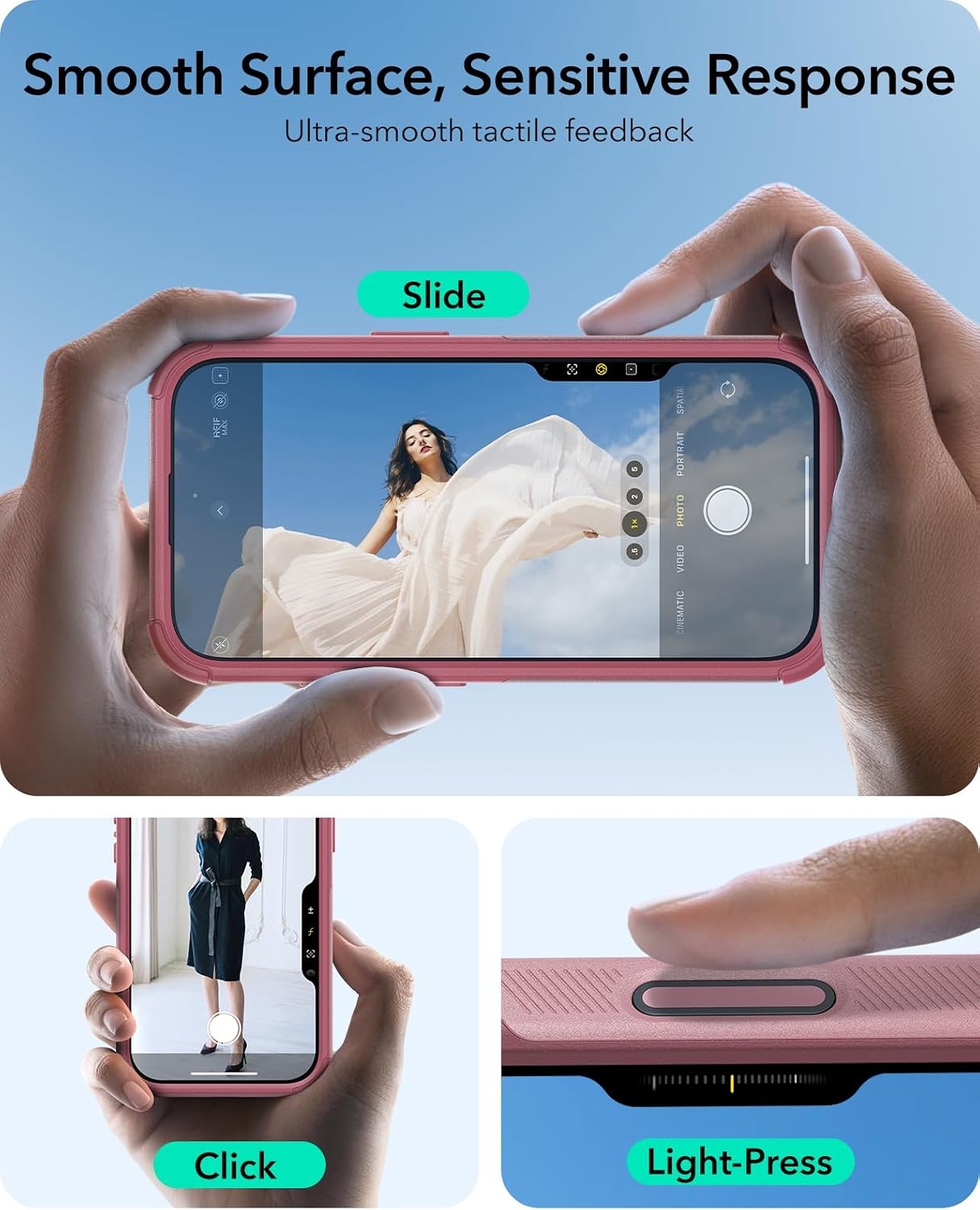 image:imageESR Cyber Tough for iPhone 18 Pro Max17 Pro Max Case with Flex StandPink