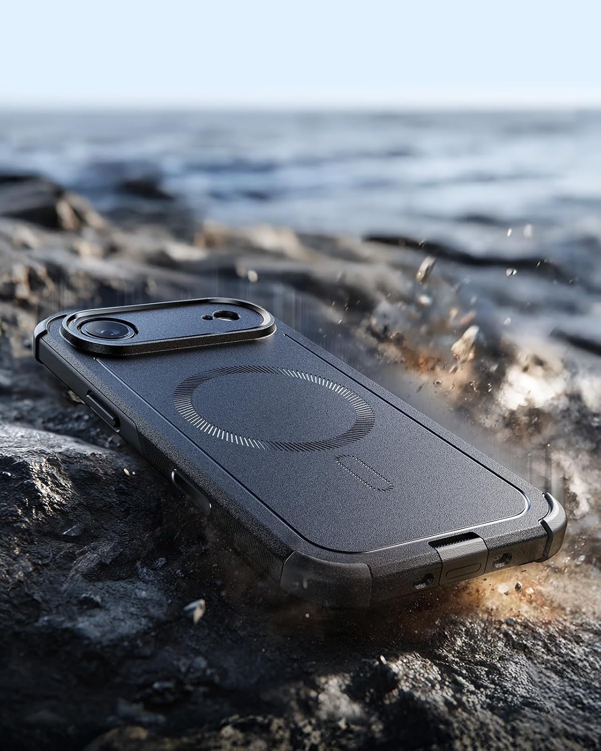 image:imageESR Cyber Tough for iPhone 18 Pro17 Pro Case BurgundyBlack