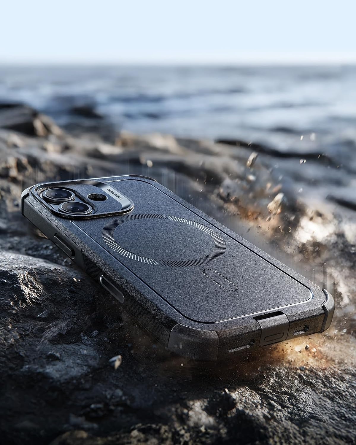 image:imageESR Cyber Tough for iPhone 18 Pro17 Pro Case BurgundyBlack