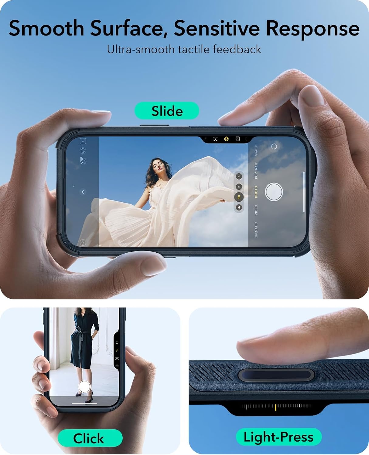 image:imageESR Cyber Tough for iPhone 18 Pro17 Pro Case BurgundyNavy Blue
