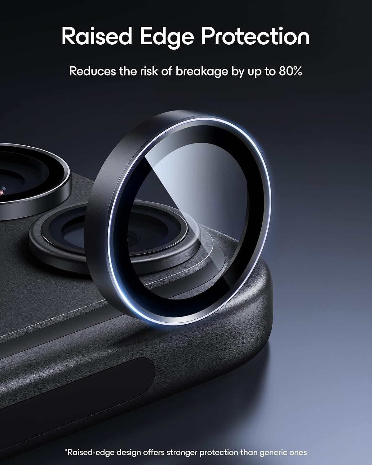 image:imageESR for iPhone 18 Pro Max18 Pro Camera Lens Protector 1 Pack BlackBlack