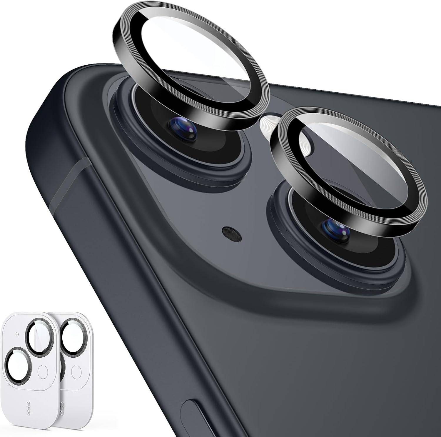 image:imageESR for iPhone 18 Pro Max18 Pro Camera Lens Protector 1 Pack BlackBlack