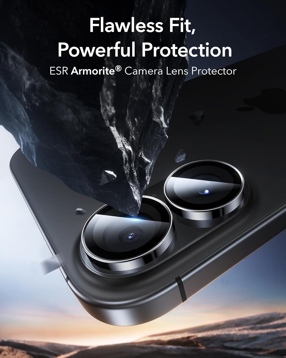 image:imageESR for iPhone 18 Pro Max18 Pro Camera Lens Protector 1 Pack BlackBlack