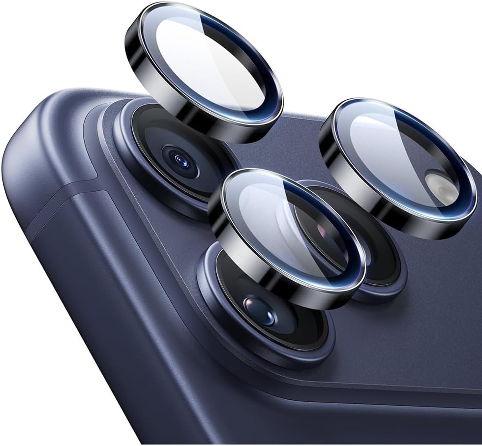 image:imageESR for iPhone 18 Pro Max18 Pro Camera Lens Protector 2 Pack BlackBlack