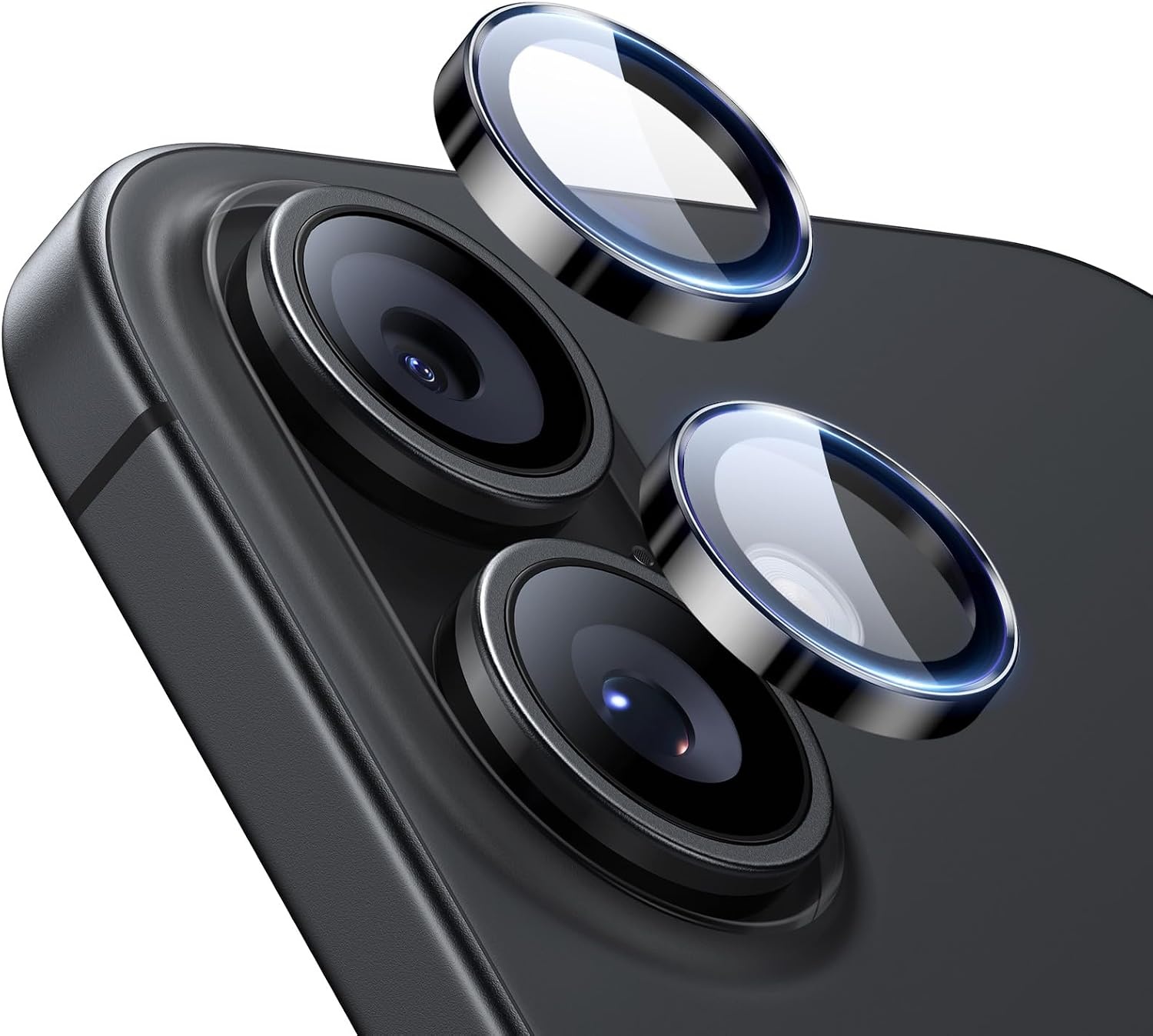image:imageESR for iPhone 18 Pro Max18 Pro Camera Lens Protector 2 Pack BlackBlack
