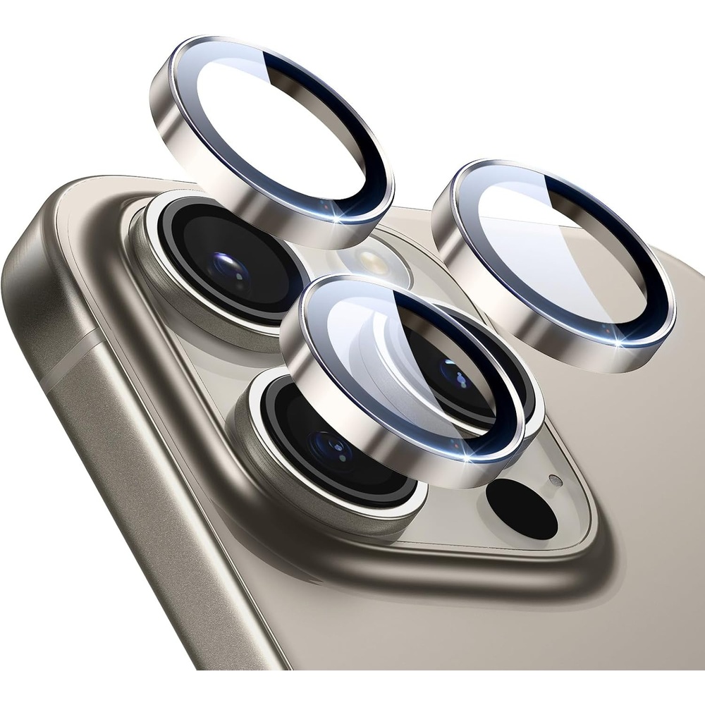 image:imageESR for iPhone 18 Pro Max18 Pro Camera Lens Protector 1 Pack BlackTitanium
