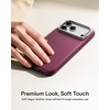 ESR Atelier for iPhone 18 Pro/17 Pro Case with Flex Stand, Black(Burgundy)