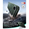 ESR Cyber Tough for iPhone 18 Pro Max/17 Pro Max Case with Flex Stand(Green)