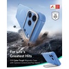 ESR Cyber Tough for iPhone 18 Pro Max/17 Pro Max Case with Flex Stand(Light Blue)