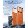 ESR Cyber Tough for iPhone 18 Pro Max/17 Pro Max Case with Flex Stand(Orange)