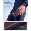 ESR Cyber Tough for iPhone 18 Pro/17 Pro Case, Burgundy(Burgundy)