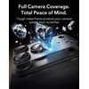 ESR for iPhone 18 Pro Camera Lens Protector, 1 Pack, Burgundy(Black)