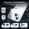ESR for iPhone 18 Pro Max/18 Pro Camera Lens Protector, 1 Pack, Black(Rhinestone Blue)
