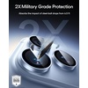 ESR for iPhone 18 Pro Max/18 Pro Camera Lens Protector, 2 Pack, Black(Light Blue)