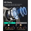 ESR for iPhone 18 Pro Max/18 Pro Camera Lens Protector, 2 Pack, Black(Titanium)