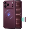 ESR Cyber Tough for iPhone 18 Pro/17 Pro Case, Burgundy(Burgundy)