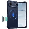ESR Cyber Tough for iPhone 18 Pro/17 Pro Case, Burgundy(Navy Blue)