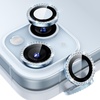 ESR for iPhone 18 Pro Max/18 Pro Camera Lens Protector, 2 Pack, Black(Rhinestone Blue)