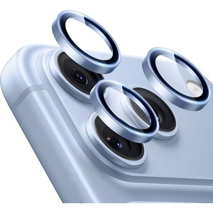 ESR for iPhone 18 Pro Max/18 Pro Camera Lens Protector, 2 Pack, Black(Light Blue)