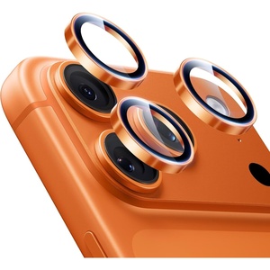 ESR for iPhone 18 Pro Max/18 Pro Camera Lens Protector, 2 Pack, Black(Orange)