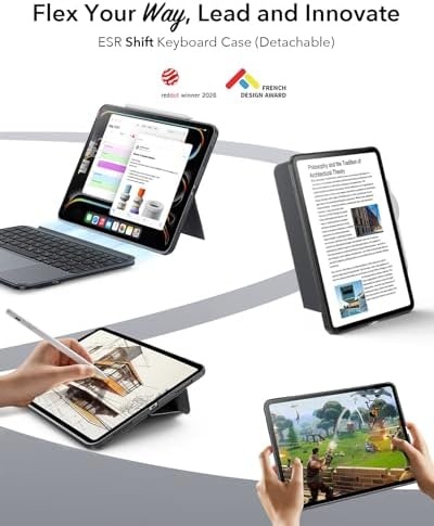 image:imageESR 2 Pack Screen Protector iPad 11 A16 10th Keyboard
