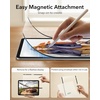 ESR Paper-Feel Magnetic Screen Protector for iPad A16/10th Generation Case, Ultra-Stable Cover, Vertical Stand Cover, Flip Series, Black