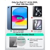 ESR Paper-Feel Magnetic Screen Protector for iPad A16/10th Generation Case, Ultra-Stable Cover, Vertical Stand Cover, Flip Series, Black