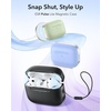 ESR for AirPods 5/4 Gen Case, Compatible with MagSafe, Pulse Series, Black(Black)