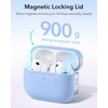 ESR for AirPods 5/4 Gen Case, Compatible with MagSafe, Pulse Series, Black(Light Blue)