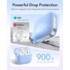 ESR for AirPods 5/4 Gen Case, Compatible with MagSafe, Pulse Series, Black(Light Blue)