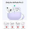ESR for AirPods 5/4 Gen Case, Compatible with MagSafe, Pulse Series, Black(Purple)